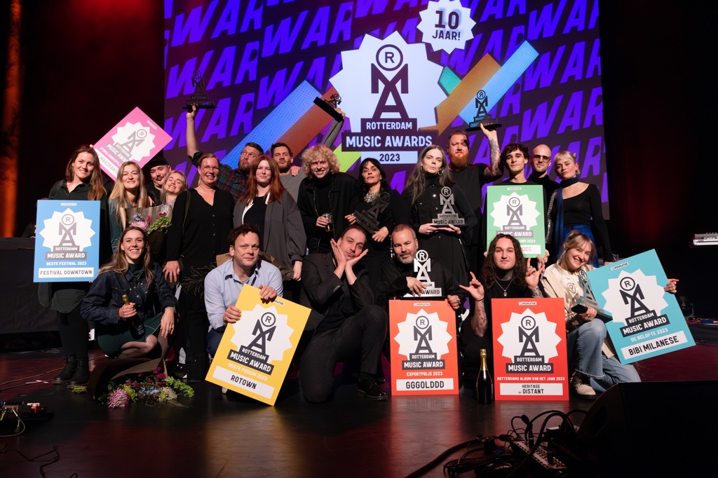 De winnaars van het Rotterdam Music Awards 2023